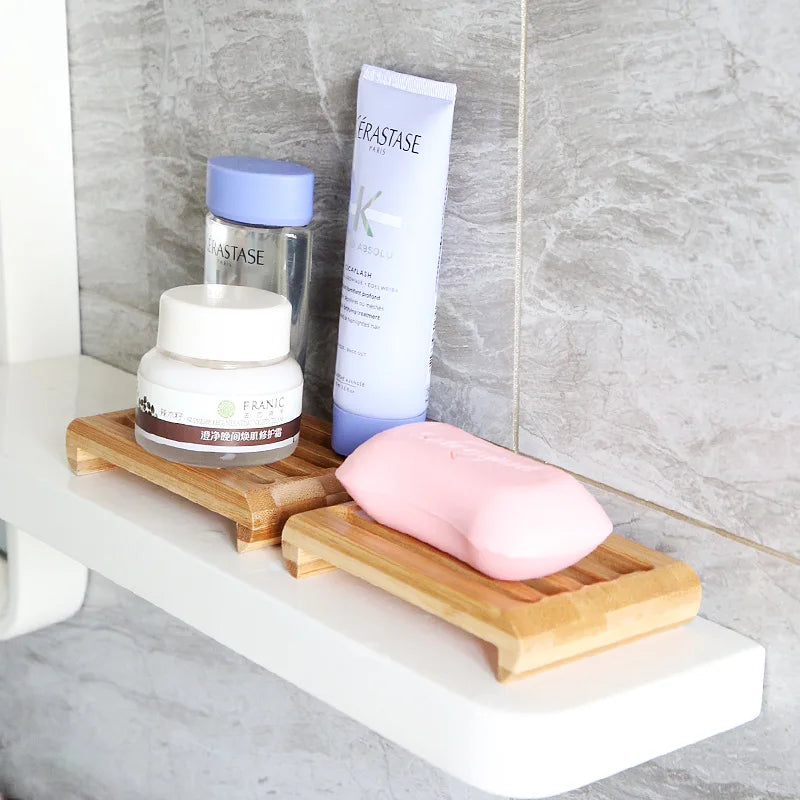 Creative soap box bamboo soap rack new vintage hand soap holder wooden soap holder