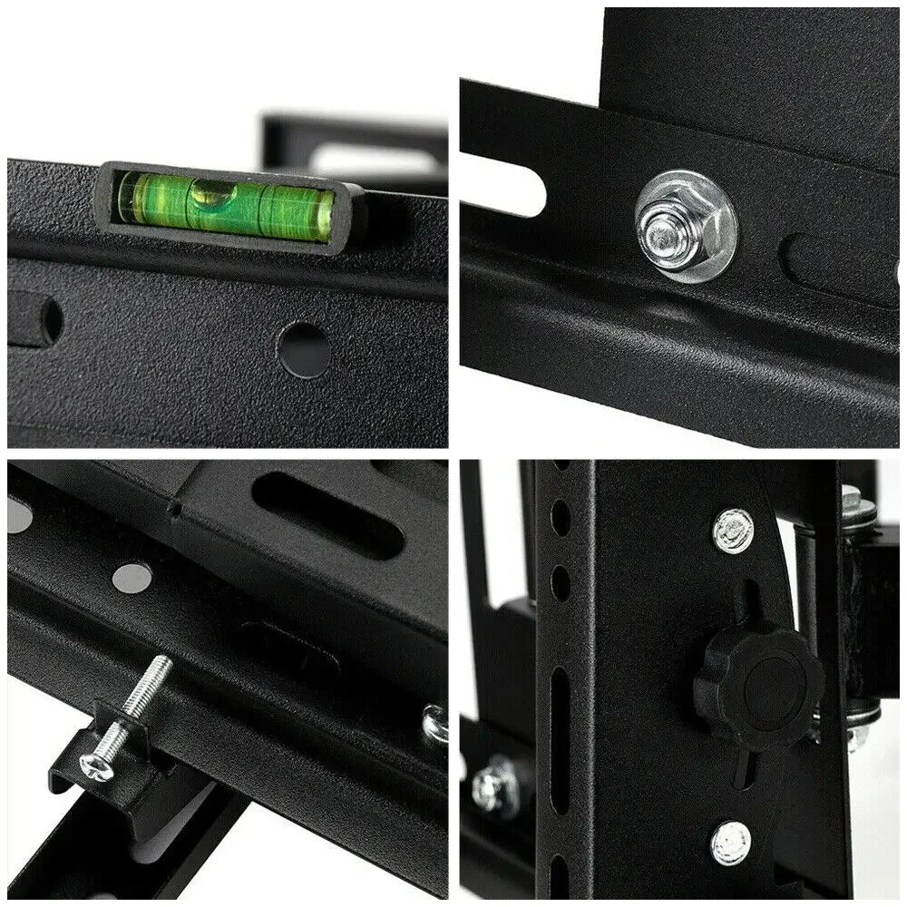TV Bracket Floating TV Stand for 32-70 Inch TV Rack Wall Hanging Universal Swivel Tilt Horizontal Adjustment TV Bracket
