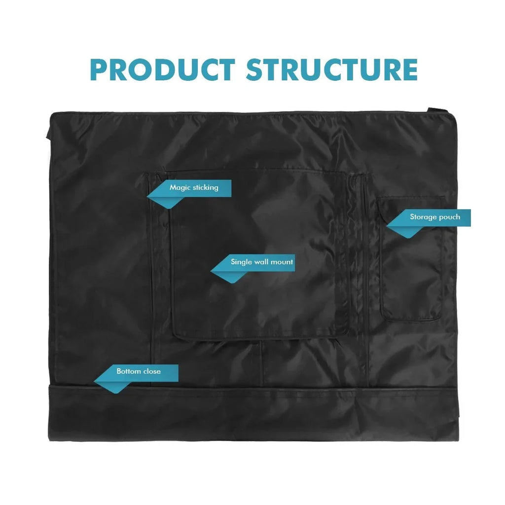 Waterproof Outdoor TV Cover Protect TV Screen Dustproof Waterproof Cover All-Purpose Dust Cover Television Case For 22"-70" TV
