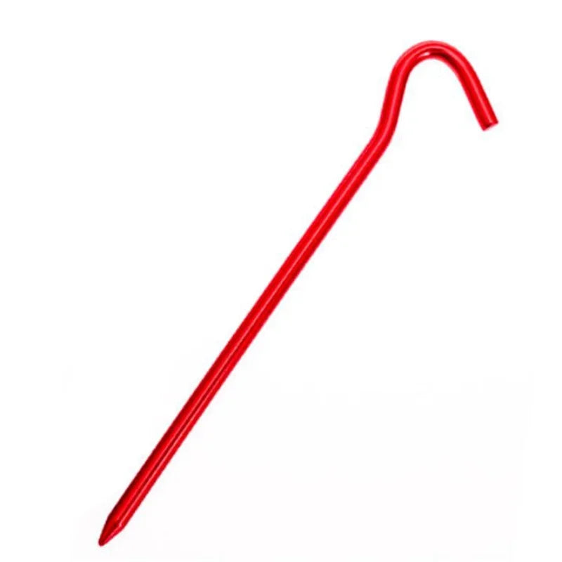 10 Pcs/Lot 18cm Tent Pegs Aluminum Round Tent Stake Alloy Tent Pegs Outdoor Nails Tent Accessories