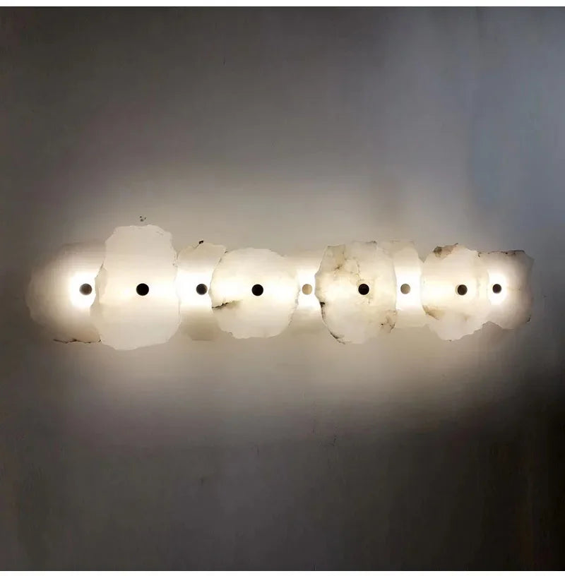 Modern Light Luxury Marble Wall Lamp Bedroom Bedside Tv Background Aisle Corridor Lighting