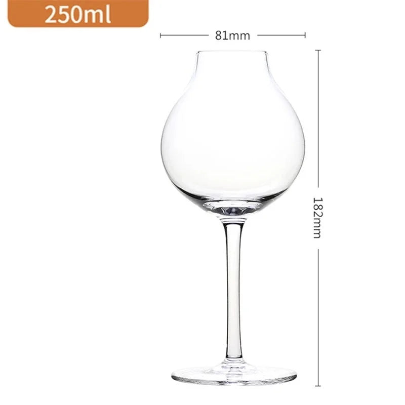 2Pcs Professional Blender's Whiskey Copita Nosing Glass,Tulip Bud,Whisky Crystal,XO Chivas Regal Goblet Cup,Wine Serving Glasses