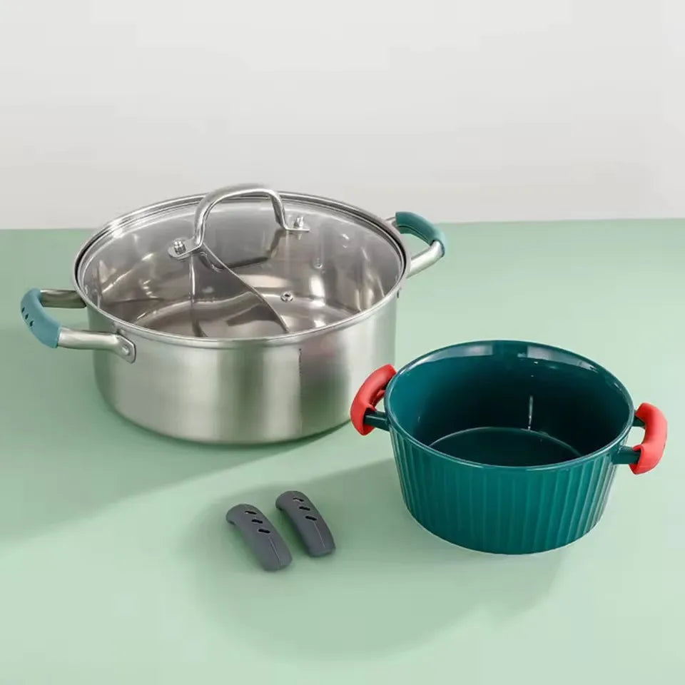 Silicone Pan Handle Cover Heat Insulation Assist Handle Holder Grip Sleeve Kitchen Gadgets