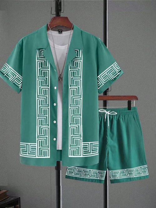 Summer Men's casual beach outfit