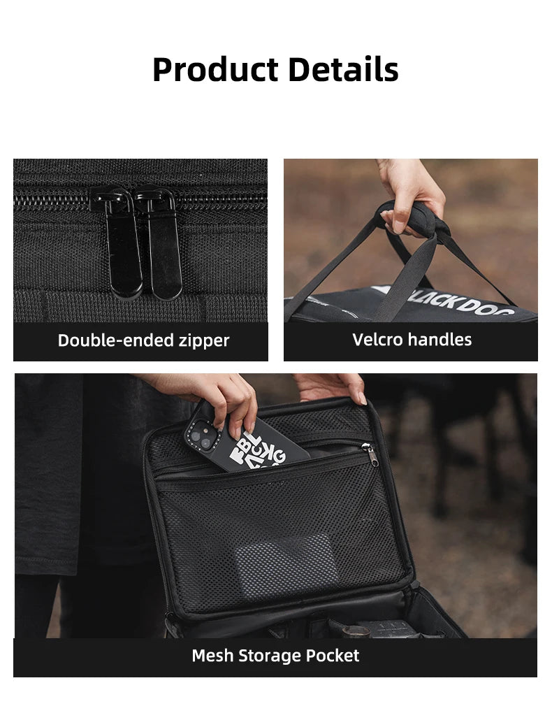 Blackdog Outdoor Camping Gear Storage Bag Large Capacity Portable Collapsible Storage Bag Sundries Bag