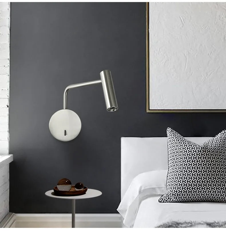 Modern LED Wall Lights 9w With Switch LED Wall Lamps Living Room Indoor Lighting Bedside For Bedroom Read Wall Sconce