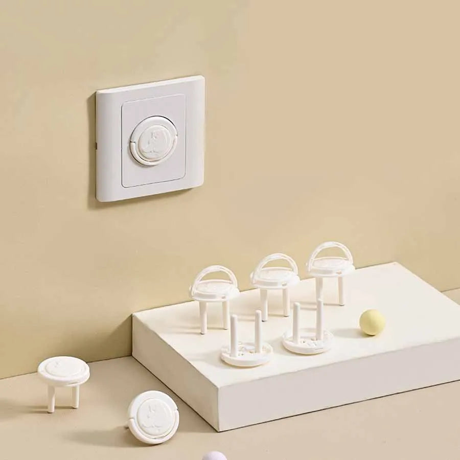 5/10pcs Baby Electrical Safety Socket Protective Cover European Standard Anti-electric Shock Socket Cover Baby Safe Protection