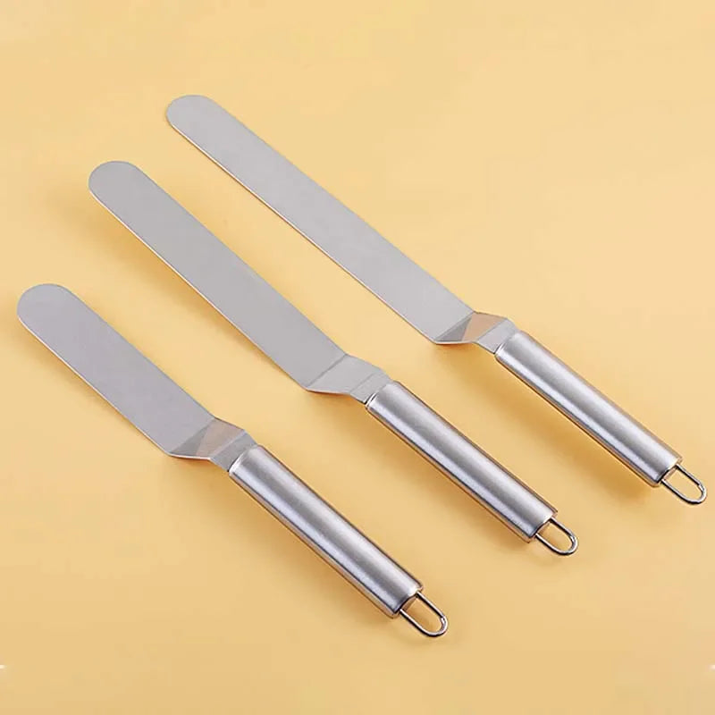 Portable Cream Spatula Cake Butter Accessories Kitchen Gadgets Cake Decorating Tools Stainless Steel  Baking  Pastry Tools