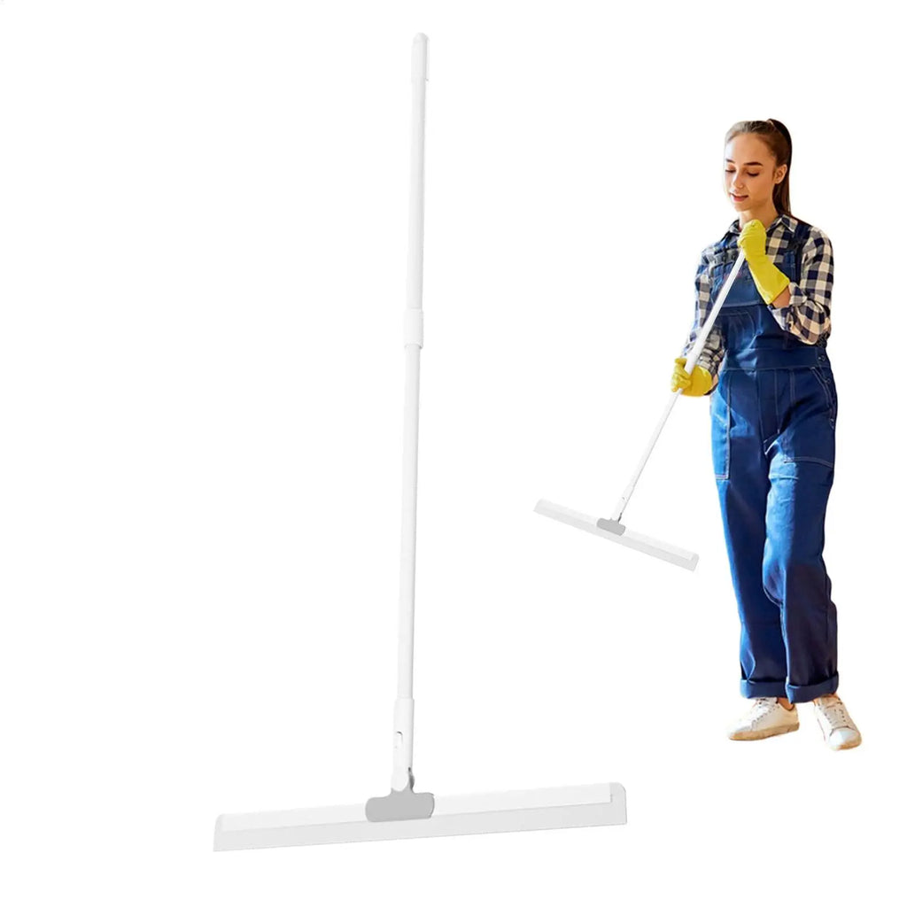 35/45/55cm Silicone Wiper Scraper Broom Glass Wiper Floor Mop Household Bathroom Sweeping Water Silicone Scraper Broom