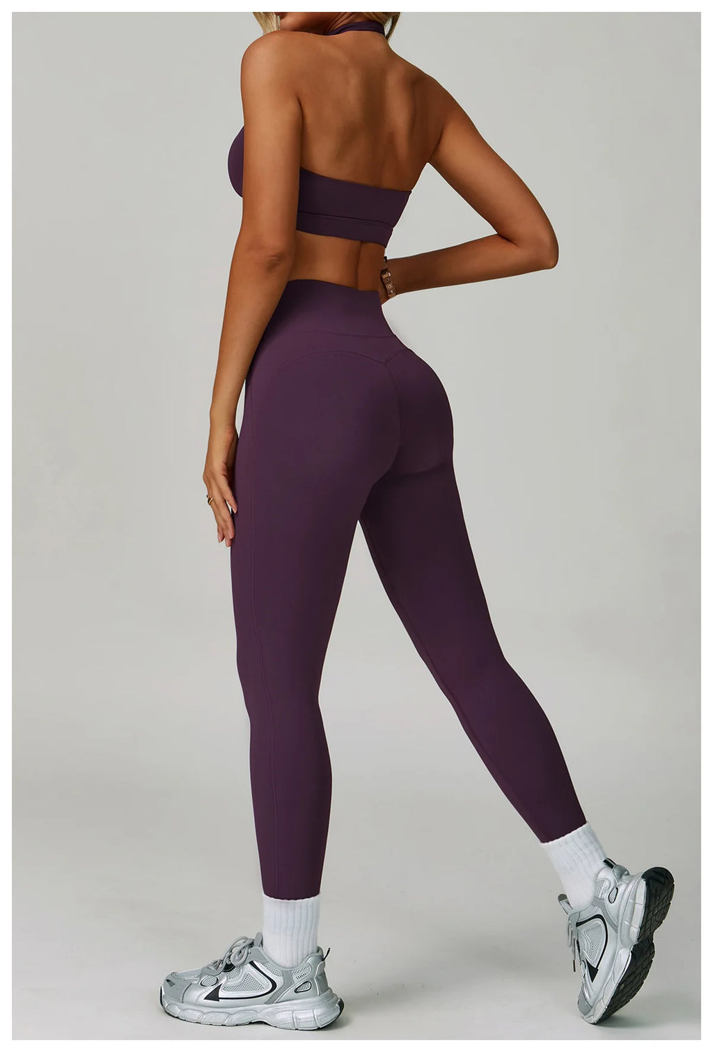 Women's Tracksuit 2 Piece Set Fitness Clothes Yoga Sets Sportswear Workout Bra High Waist Leggings Set Gym Clothing Sports Suits