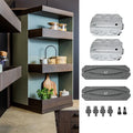 Kitchen Island With 180 360 Degree Rotating Bathroom Adjustable Unit Bookcase Corner Cabinet Multifunctional Storage Shelf