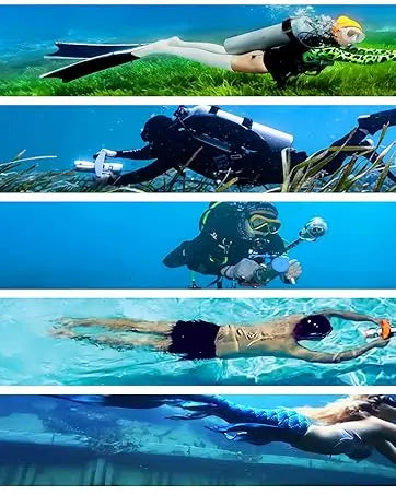 Camolech 900W Dual Battery Underwater Scooter for Adults 16AH Removable Pool Sea Scooter