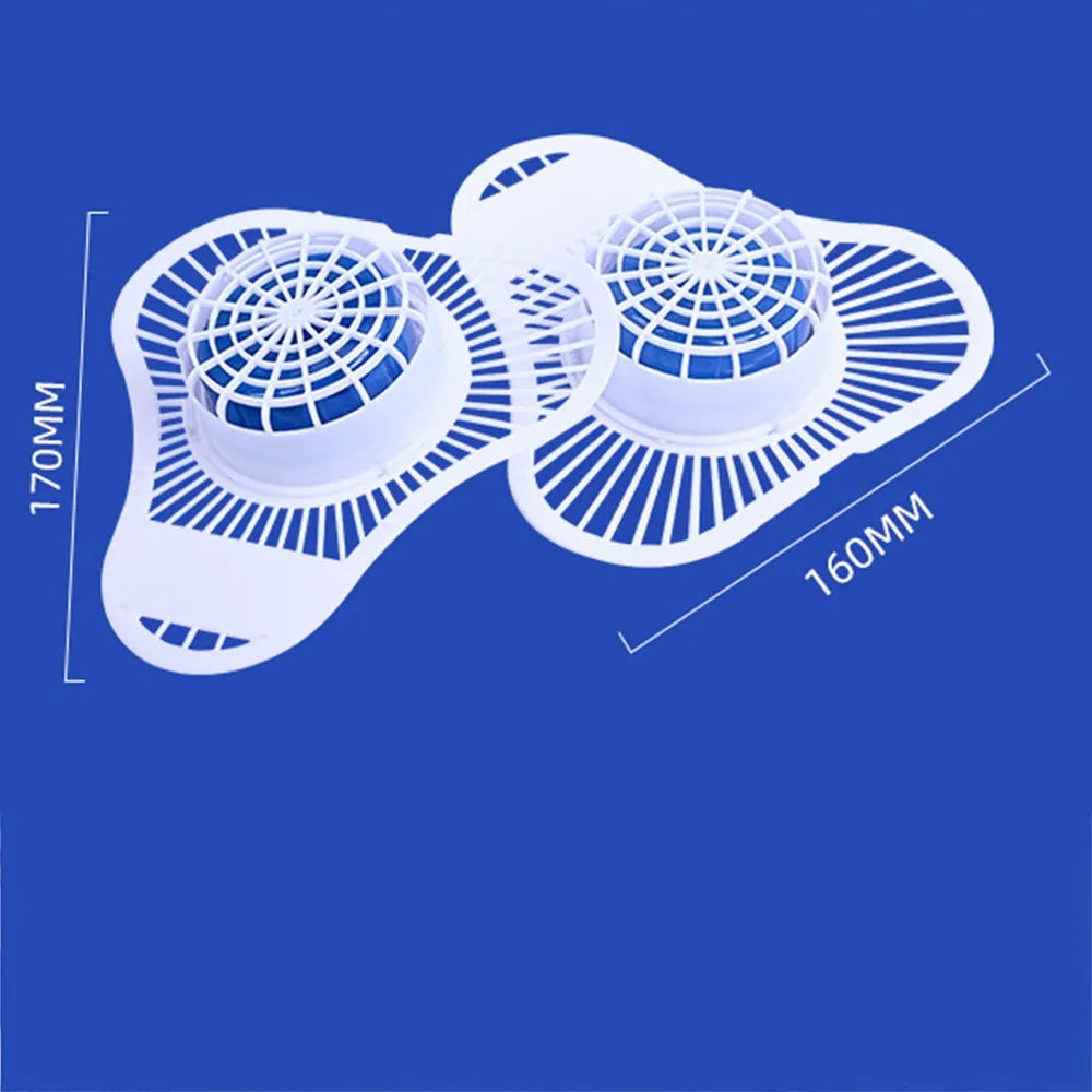 Anti Splash Design Urinal Deodorant Mat Soft Mat Pad Urinal Screens Deodorizer Easy to Use