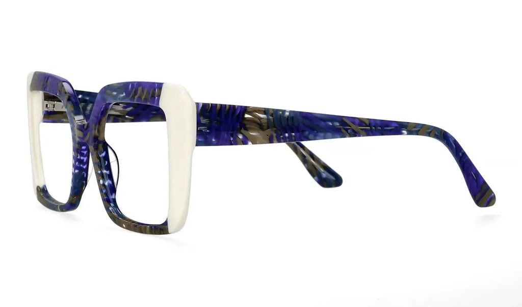 Square Big Frame Acetate Fiber Glasses Optical  Myopia Prescription Glasses Reading Glasses Ladies Customization Photochromic