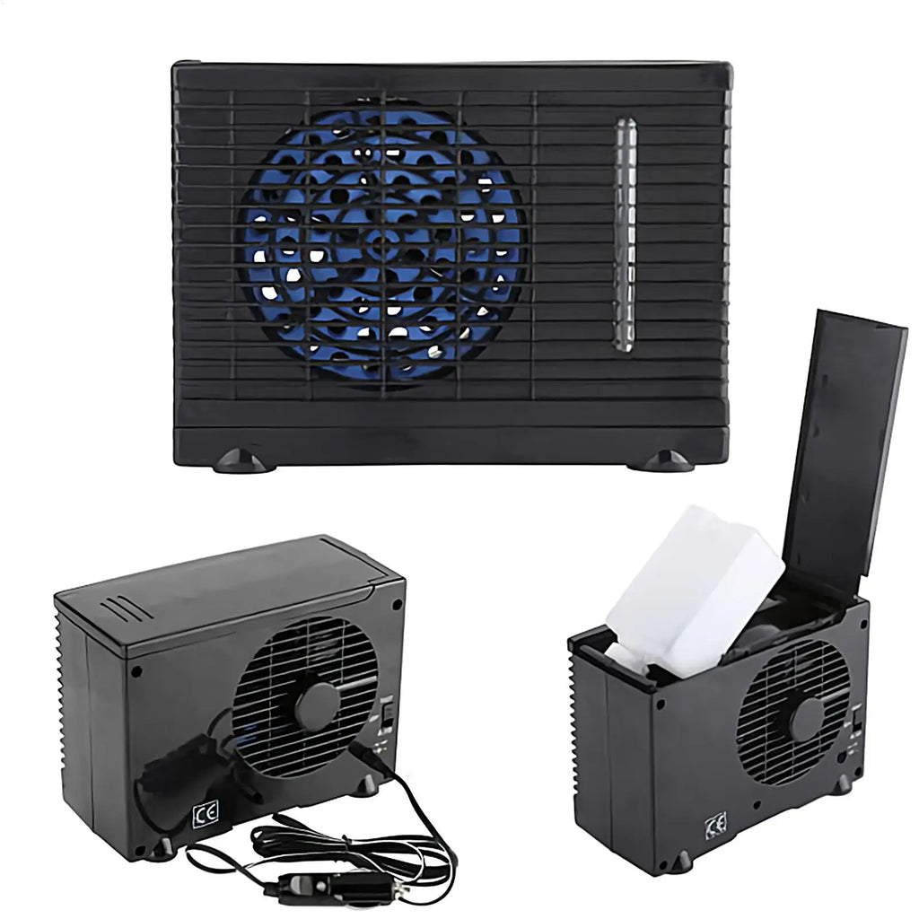 Portable Air Conditioners For Car Vehicle Air Conditioner 12V Adhesive Cooling Appliance With Water Tank For Basement Camping