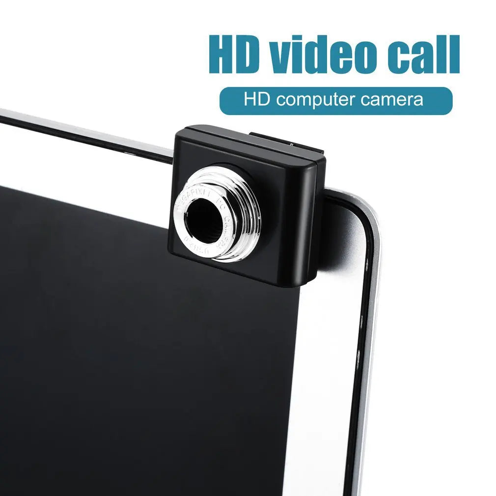 Hot HD Web Computer Camera 3 Million Pixels Mini Webcam with Microphone for Desktop Laptop USB Plug & Play for Video Calling