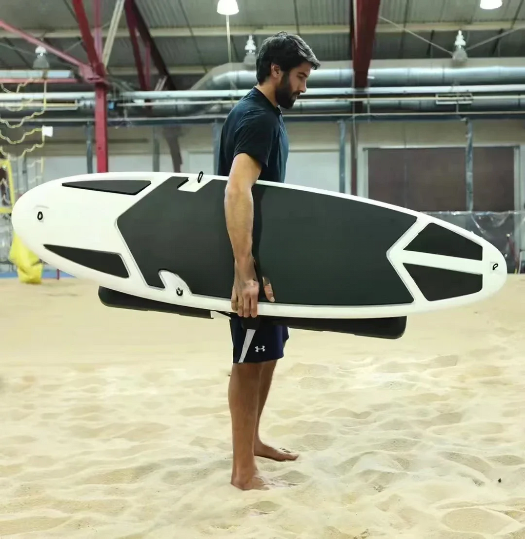 Surfing Indoor With Balance Balls and Non-Slip Stand up Inflatable Paddle Surf Balance Board for Gympromote sales