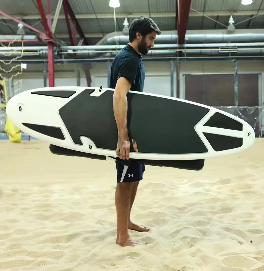 Surfing Indoor With Balance Balls and Non-Slip Stand up Inflatable Paddle Surf Balance Board for Gympromote sales