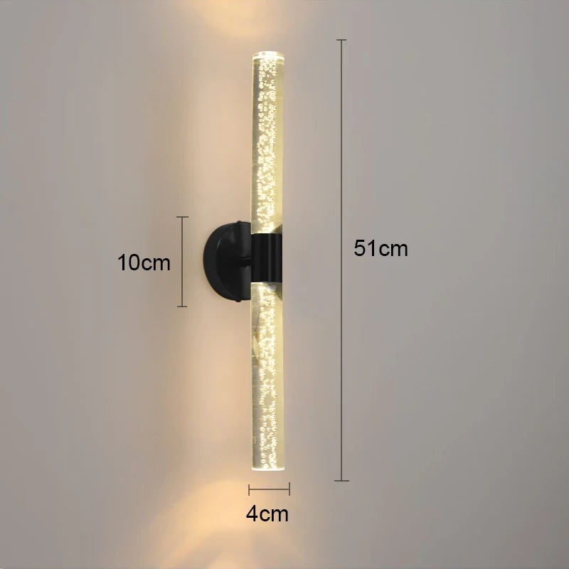 Interior Wall Light Nordic Luxury Wall Lamp Living Room Bedroom Bedside Background Lamp Home Decoration Modern  Led   Wall Light