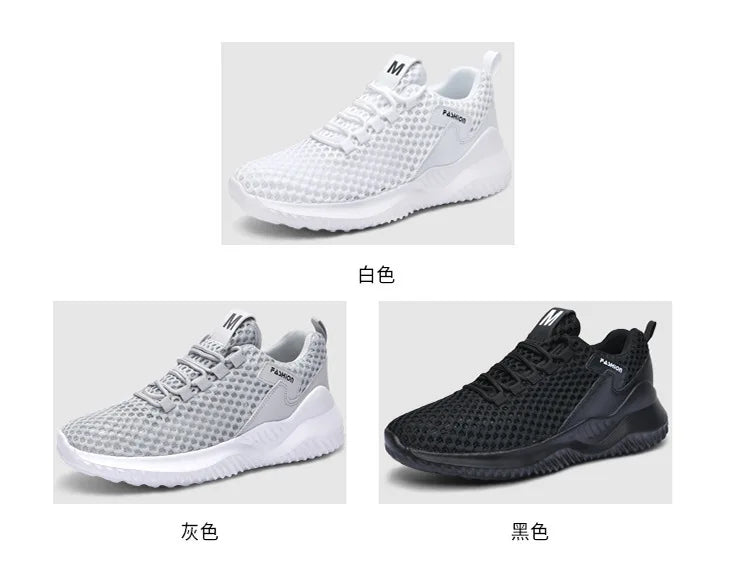 2026 Summer Men's Loafers Walking Mesh Breathable Summer Comfortable Casual Shoes Sneakers Zapatillas Hombre Men Running shoes