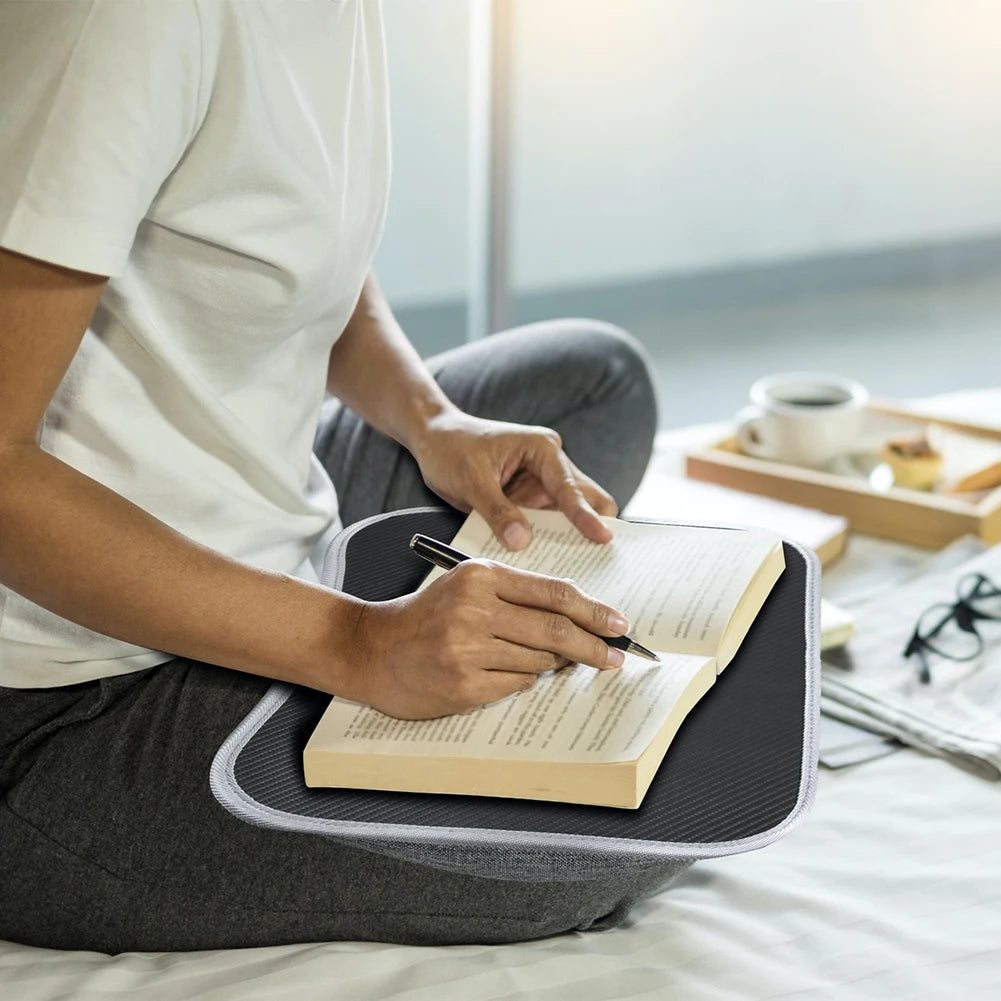 Laptop Lap Desk with Soft Pillow Cushion Portable Laptop Desk Multifunctional Laptop Desk for 13-15Inch Laptops