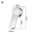 Kitchen Faucet Handle Bathroom Basin Tap Replacement Cover 35/40mm Spool Faucet Switch Handle Taps Repair Accessories