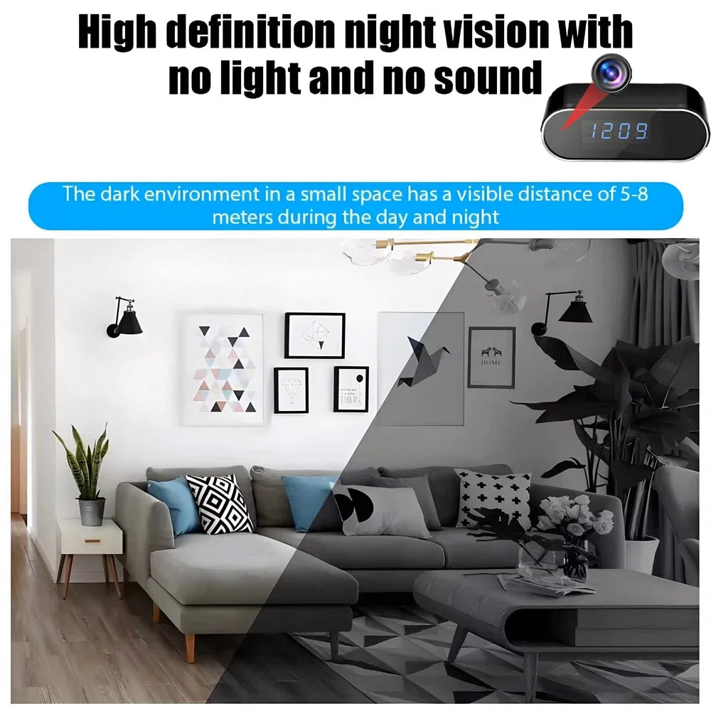 New 4KHD Mini WiFi Camera for Improved Clarity, Infrared Night Vision, Remote Viewing, Motion Detection, Wireless Mini Camera