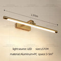 Modern LED Picture Light 180° Rotatable Wall Mounted Sconce For Painting Artwork Gallery Bathroom Mirror Vanity Lighting Fixture