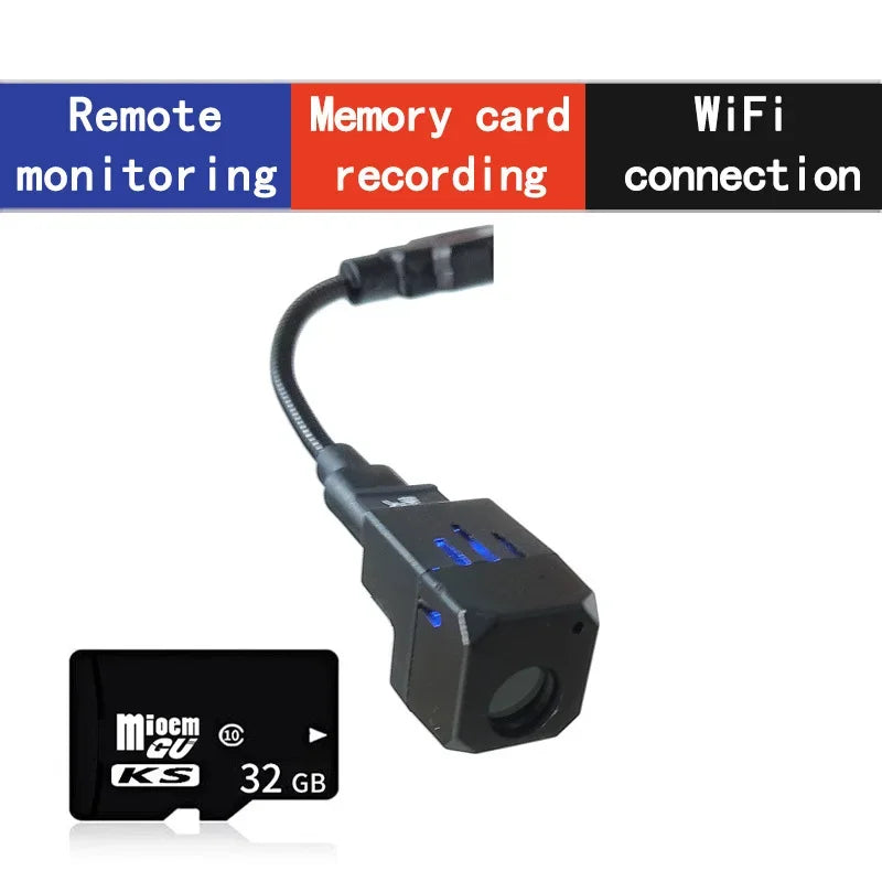 Security Camera 4K Smart Home Monitor with 150° Wide Angle & Infrared Night Vision, WiFi Surveillance Cam with Motion Detection
