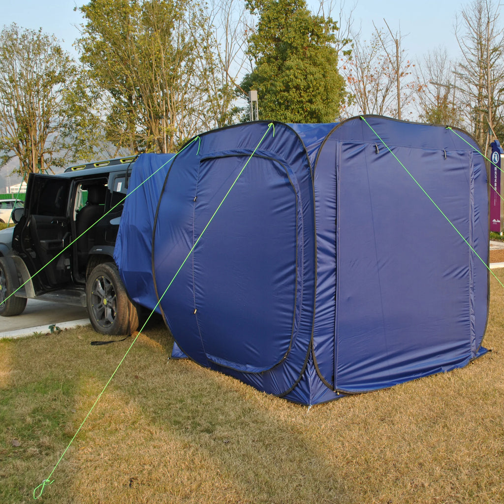 Car Tent trailer Tent, Car Tailgate Tent,Pop Up Car Rear Tent, SUV Tents Car Tents for Campers Multipurpose Truck Tent
