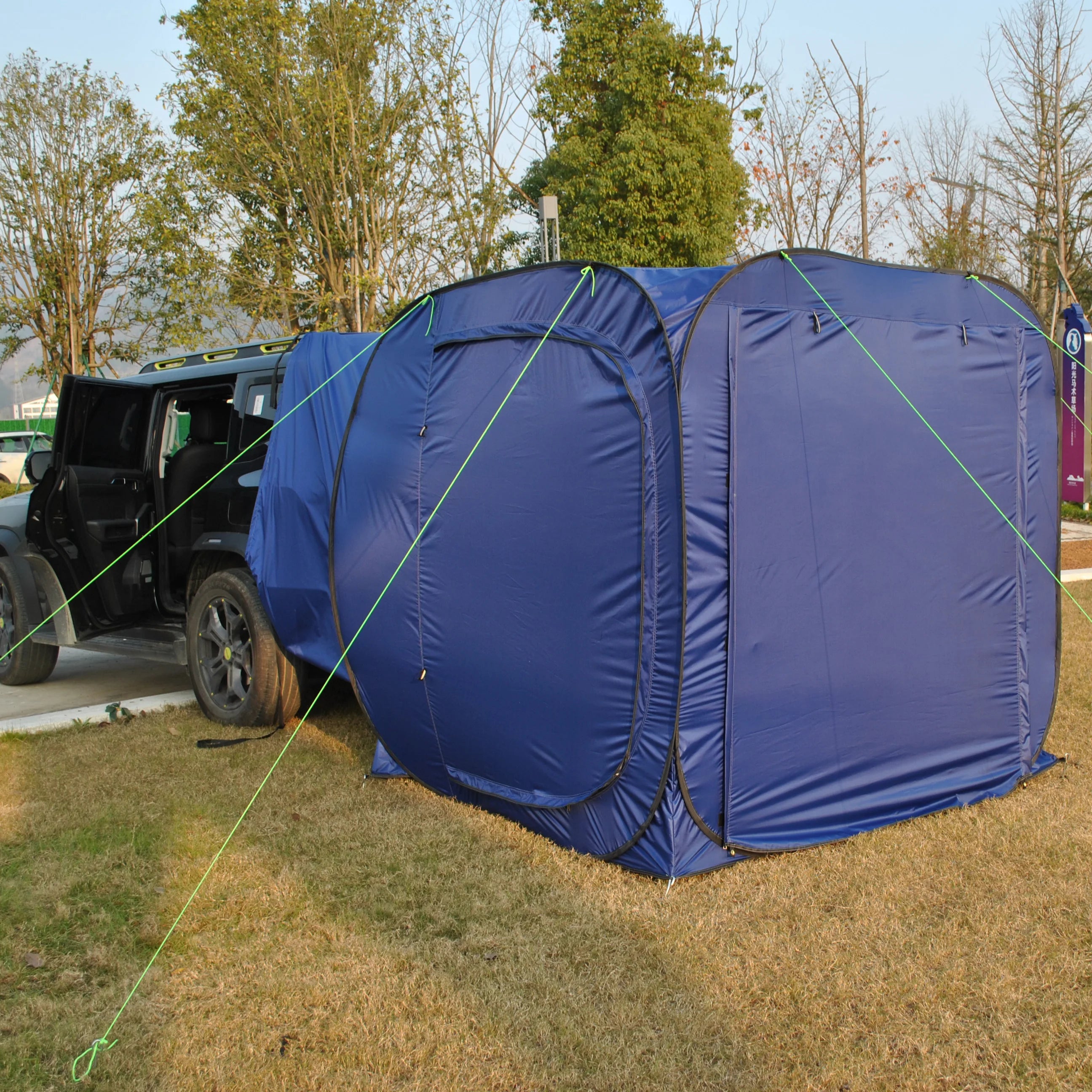 Car Tent trailer Tent, Car Tailgate Tent,Pop Up Car Rear Tent, SUV Tents Car Tents for Campers Multipurpose Truck Tent