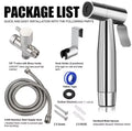 Stainless Steel Handheld Toilet Bidet Sprayer Set Self Cleaning Hand Bidet Faucet Shower Head For Bathroom