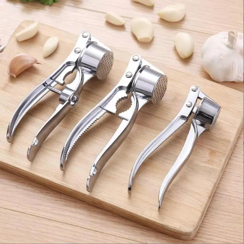 Kitchen Stainless Steel Garlic Smasher Squeezer Manual Press Grinding Tool Kitchen Accessories Kitchen Accessories Tools