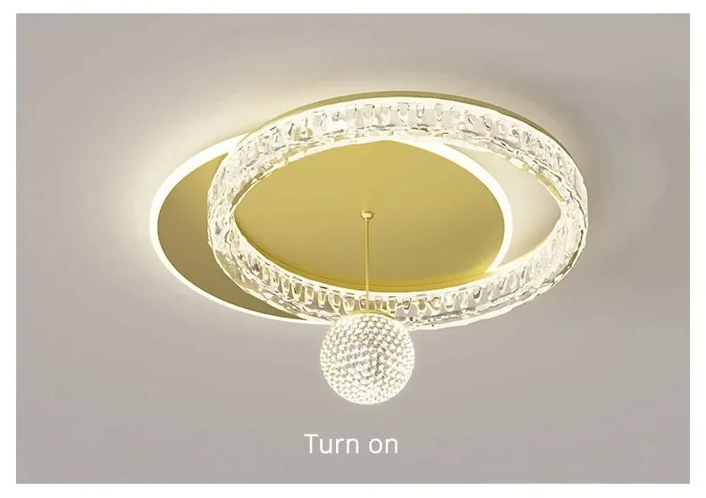 Home Decoration Chandelier Modern Light Luxury LED Ceiling Lamp For Living Room Bedroom Home Decor Indoor Lighting Light Fixture