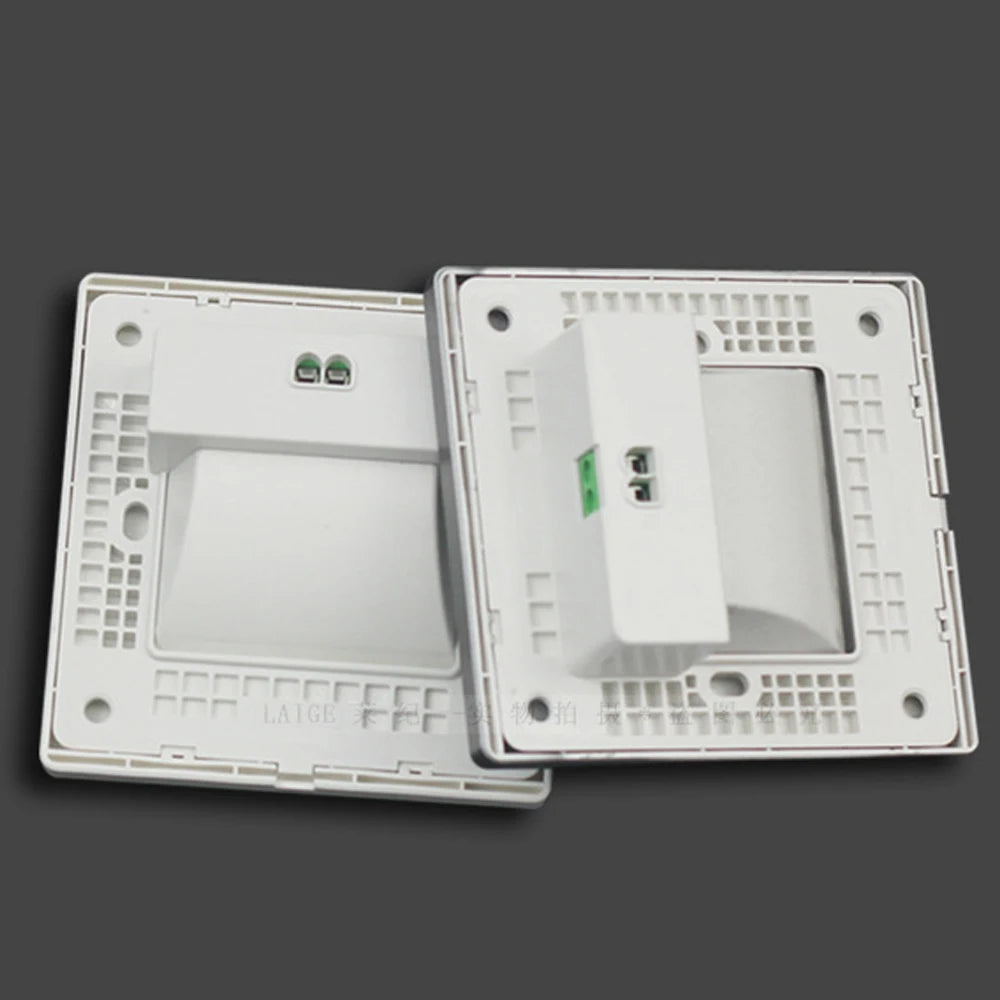 Recessed Wall Lamp Led Stair Lights Non-Sensor Corridor Nightlights for Cabinet Closet  Kitchen Luminaires Black White 22v 110v