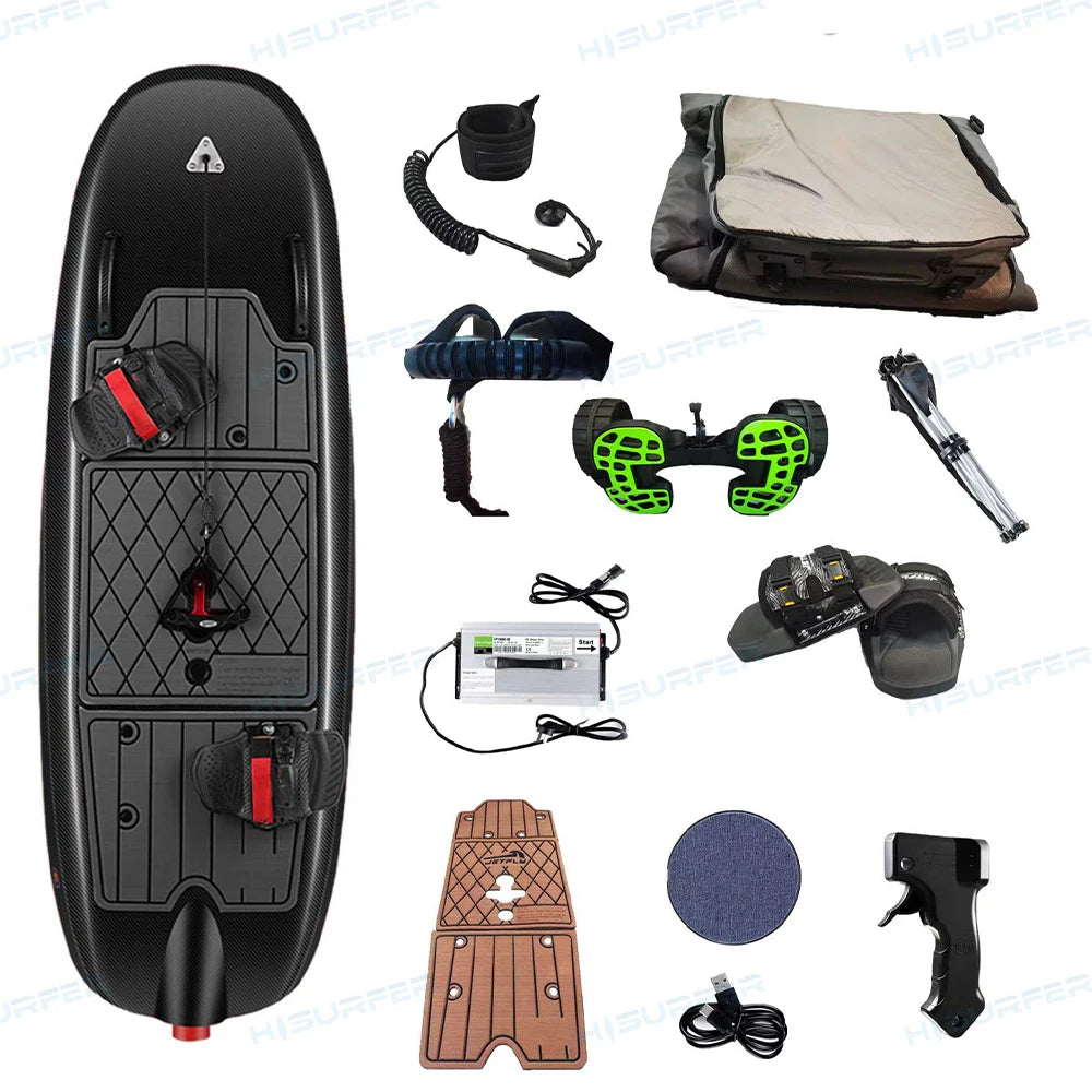 Hot Selling Factory Price Jetfly 02 Wireless Remote Control 68KM/H Full Carbon Fiber JF02 Electric Surfboard for Sea Sports