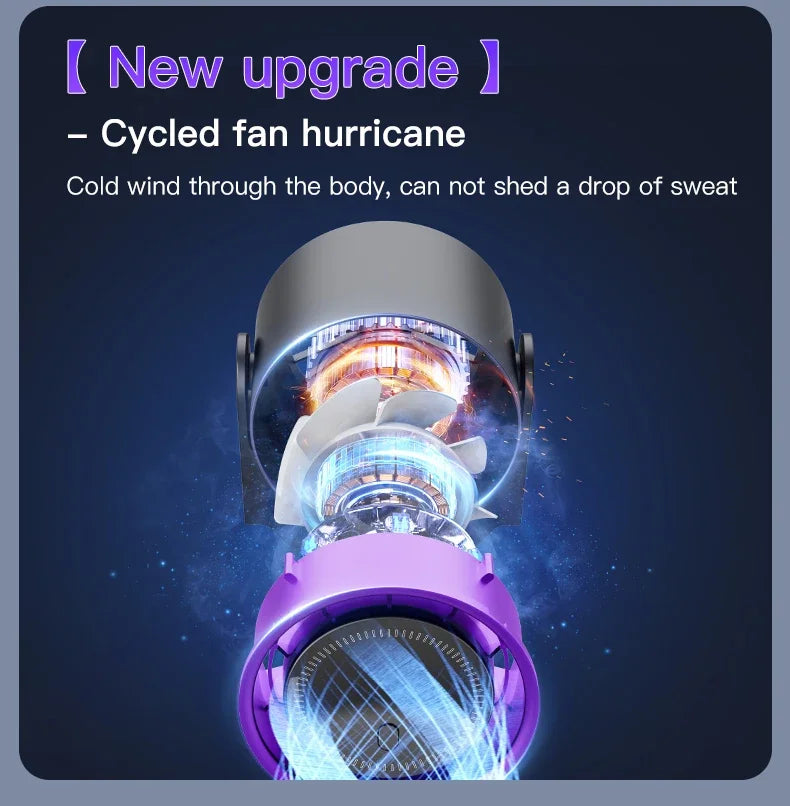 Multi-function electric fan air circulator, wireless portable home silent ventilator desktop wall ceiling fan, air cooler