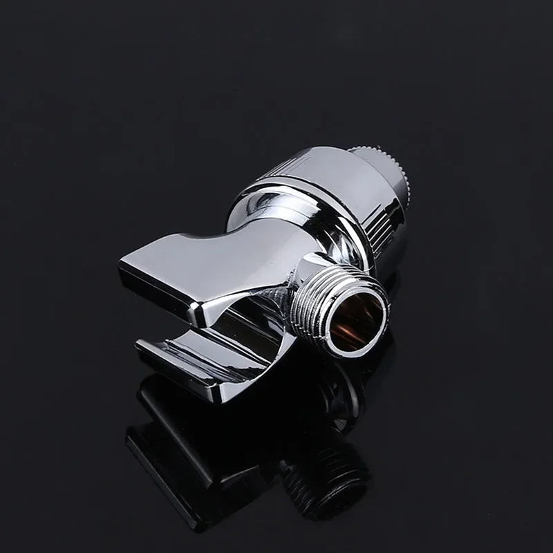 Adjustable Shower Arm Mounted Bracket G1/2″ Three-Way Diverter Valve Shower Head Holder Universal Faucet Bathroom Accessories