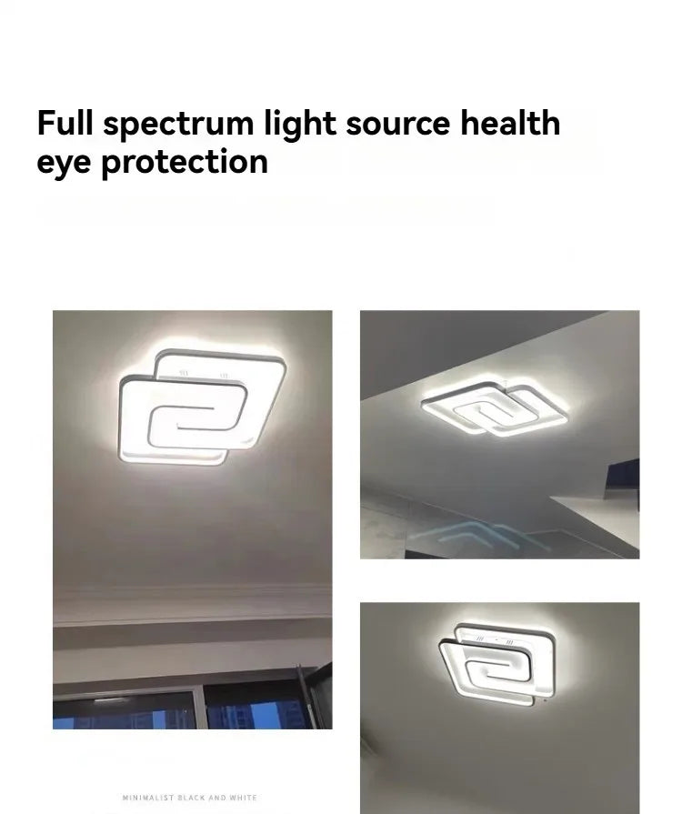 Modern LED Lights Bedroom Lights Minimalist Ceiling Lights Creative And Warm Room Lights Atmospheric Living Room Lights New Home