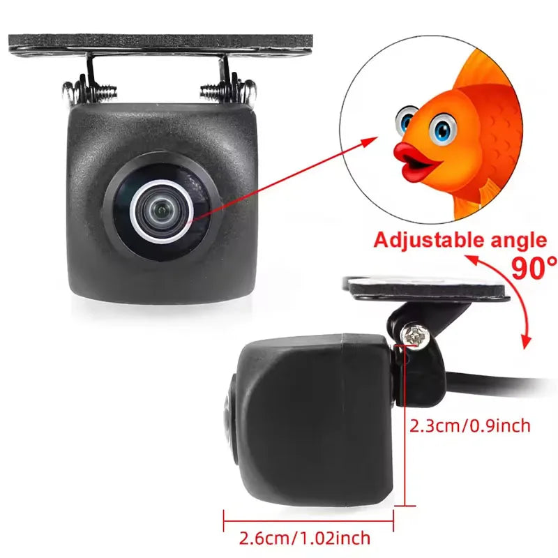 JIMIKE Car Multimedia Camera  Rear CAM Wide Angle Backup Camera HD Dashcam AHD 1080P  DVR Driving Recorder ADAS