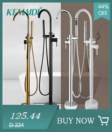 KEMAIDI Shower Panel Tower System with Digital Dispaly 4-Function Shower Systerm Faucet Mixer Rain Massage System with Body Jets