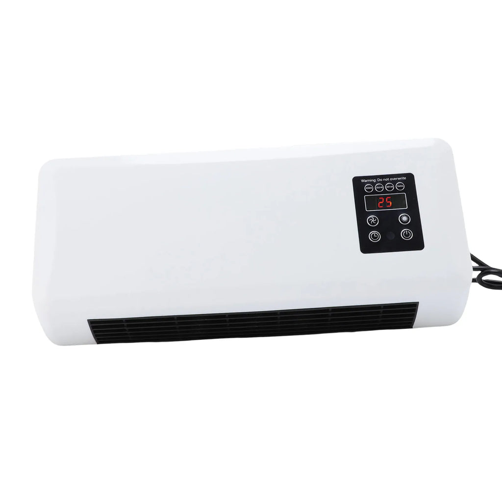 Wall Mounted Air Conditioner Low Noise Wall Hanging Heater Cooler Space Saving Efficient Multifunctional for Home Bedroom