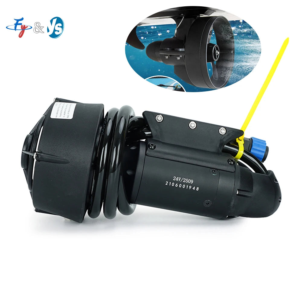 600W Electric Fin Underwater Motor for SUP Stand Up Paddle Board Surf Fishing Surfboard Propeller Electronic Fin