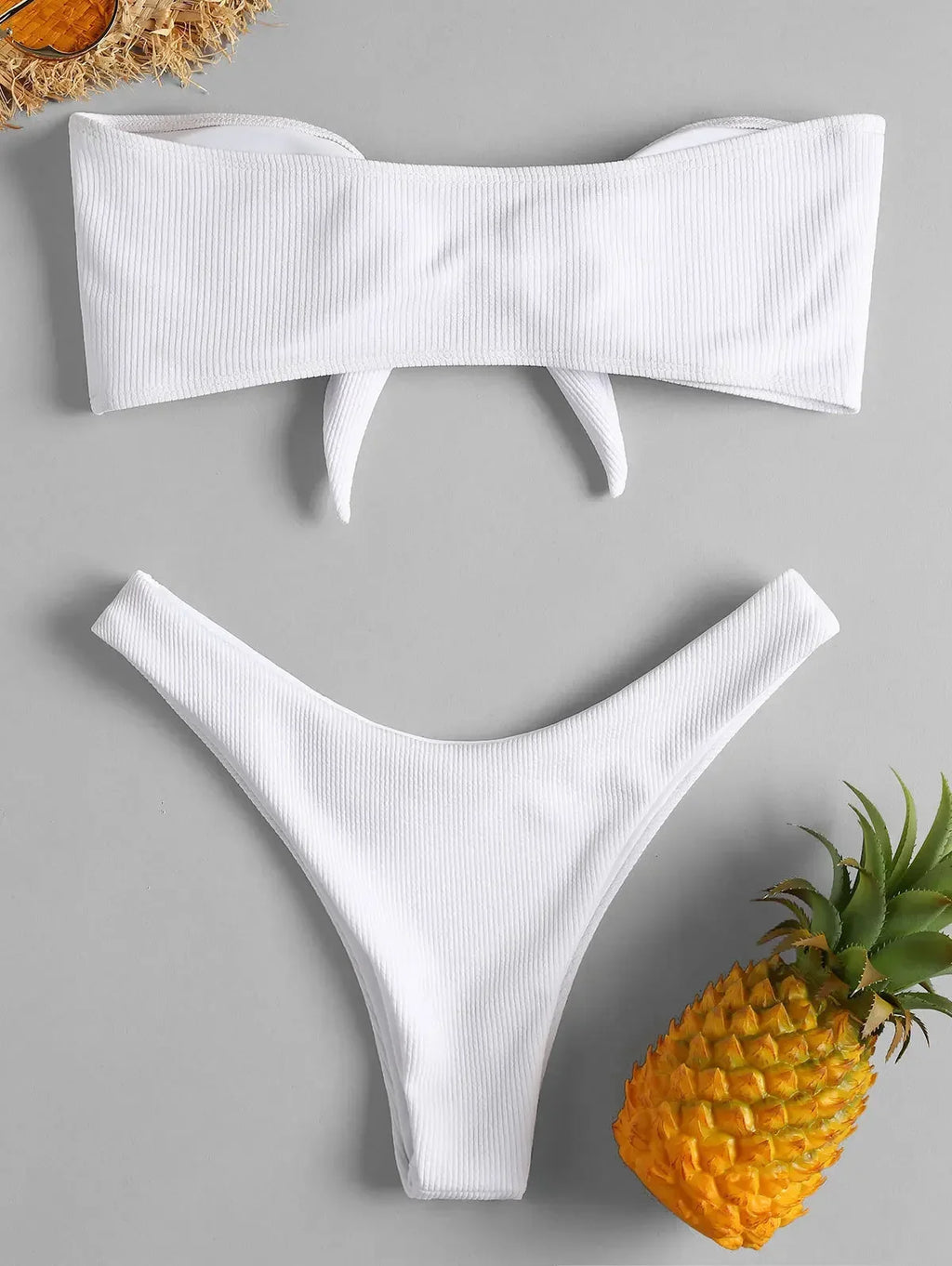 Sexy Bikini Bottoms Women's 2025 Swimsuit Low Waisted Bottom Solid Color Swimwear Thong Beachwear Brazilian Bathing Suit Summer