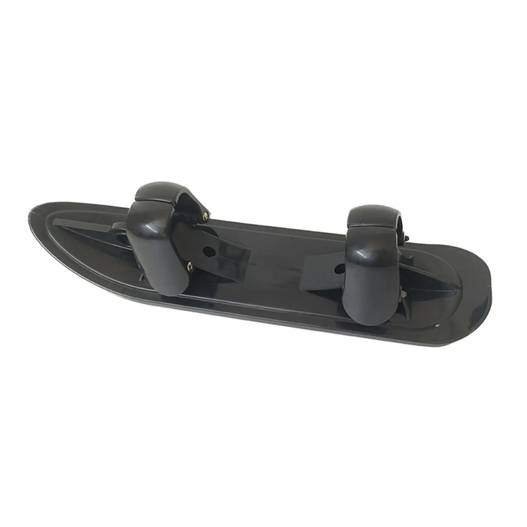 Scooter Ski Sled 2 in 1 Snow Sledge Board Outdoor Winter Snowboards Ski Sled Board for Golf Carts Bike Skiing Attachment