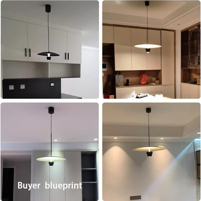 Modern Dining Room Chandelier Minimalist Lights Personality New Led Pendant Light Bar Bedside Bedroom Decor Table Lamps Home