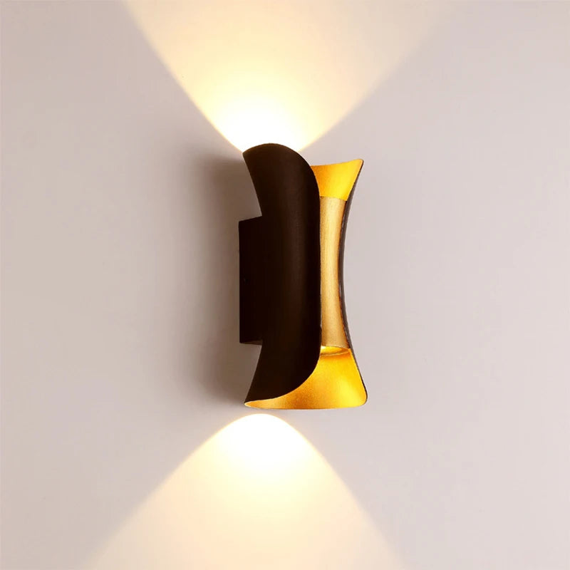 Modern Wall Sconces 10W Wall Lamp, LED Wall Light White Up Down Wall Mount Lights for Living Room Hallway Bedroom Decor