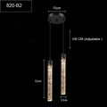 Modern Pendant Light Fixtures Crystal Led Bar Hanging Bedside Lamps Living Room Bedroom Indoor Lighting Creative Home Decor Bar