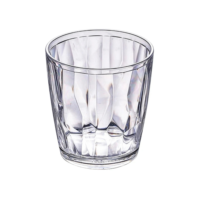 Acrylic Drinking Glasses Shatterproof Water Tumblers Unbreakable Reusable Beer Champagne Cup Dishwasher Safe for Party