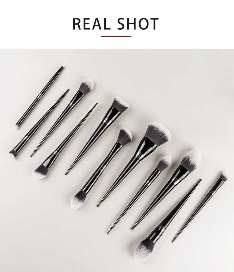 Kat Von D  Makeup Brush Set & Kit Foundation Blush Highlight Concealer Powder Sculpting Eyeshadow Brush KVD Brand Makeup Brush